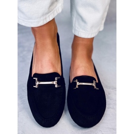 Kubra Black women's loafers 1