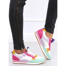 Pokki Fushia women's sports shoes pink multicolored 2