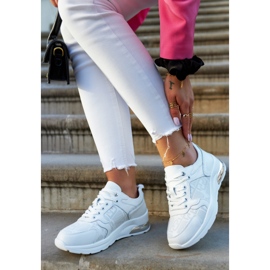 S.Barski Leather Women's Wedge Sneakers White Phiness 1 S.Barski Leather Women's Wedge Sneakers White Phiness 1