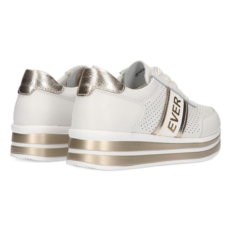 Ever Sports shoes for women Filippo DP1414 white and gold golden 9 Ever Sports shoes for women Filippo DP1414 white and gold golden 9