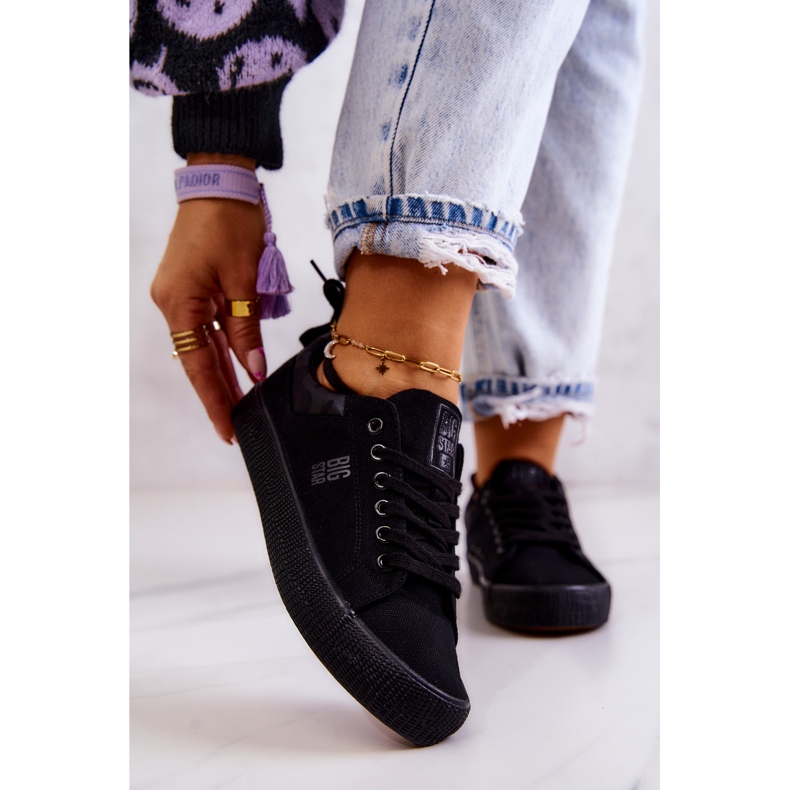 Women's Low Sneakers Big Star JJ274563 Black 1 Women's Low Sneakers Big Star JJ274563 Black 1