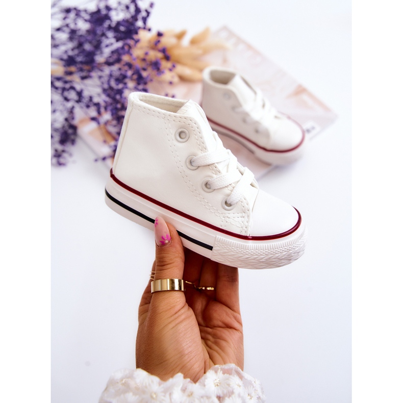 Children's High Sneakers White Marney 1 Children's High Sneakers White Marney 1