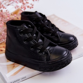 Children's High Sneakers Black Marney 1 Children's High Sneakers Black Marney 1