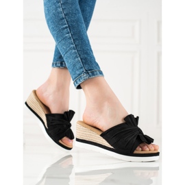 W. Potocki Wedge Sandals Potocki black 2