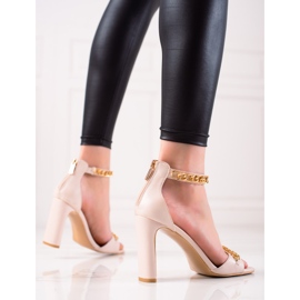 W. Potocki Elegant Potocki sandals beige 2