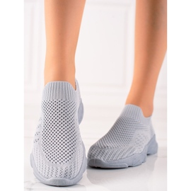 Sweet Shoes Slip-on Sports Sneakers grey 1