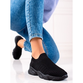 Sweet Shoes Slip-on Sports Sneakers black 2