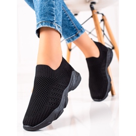Sweet Shoes Slip-on Sports Sneakers black 1