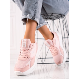 Women's Sneakers Big Star JJ274596 pink 1 Women's Sneakers Big Star JJ274596 pink 1