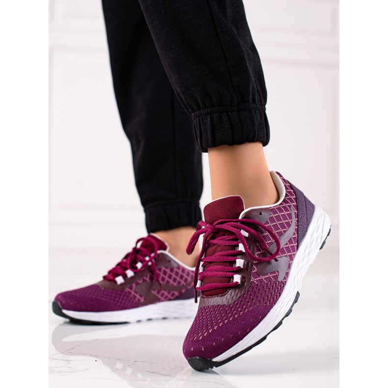TRENDI Purple Sport Shoes violet 1 TRENDI Purple Sport Shoes violet 1