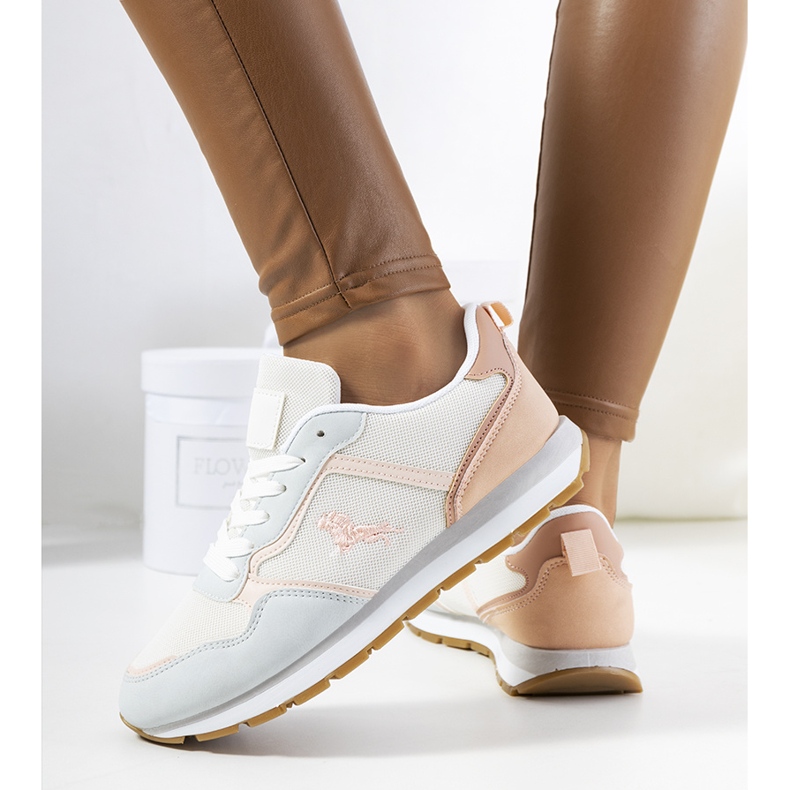 Fiorenti blue women's sneakers white pink 1 Fiorenti blue women's sneakers white pink 1