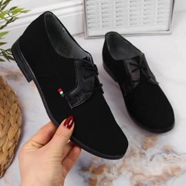 Shoes for communion Kornecki Jr KOR6120A black 1
