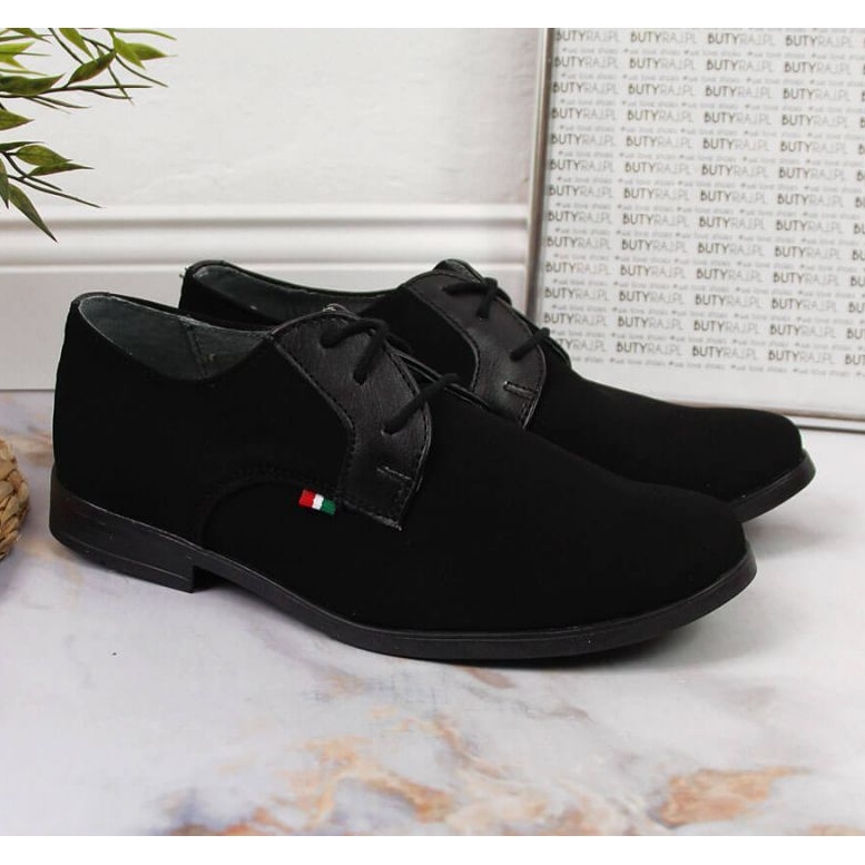 Shoes for communion Kornecki Jr KOR6120A black 2