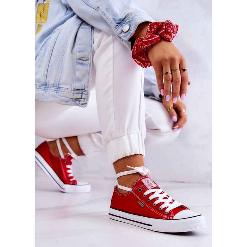 Women's Classic Sneakers Cross Jeans JJ2R4010C Red 2