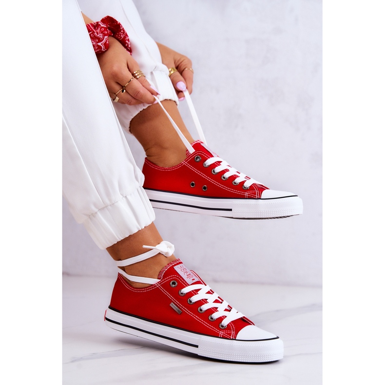 Women's Classic Sneakers Cross Jeans JJ2R4010C Red 1