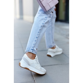 FG2 White-Gray Coryse Tied Sports Shoes grey 1 FG2 White-Gray Coryse Tied Sports Shoes grey 1