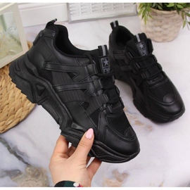 Wedge sneakers News W EU649A black 1