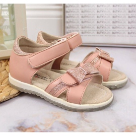Velcro sandals S. Barski Jr OLI151B pink 2 Velcro sandals S. Barski Jr OLI151B pink 2