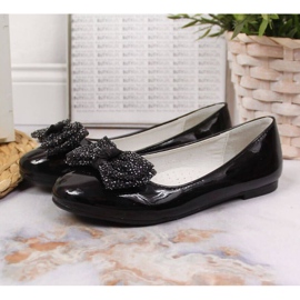 Lacquered ballerinas S. Barski Jr. OLI153A black 2