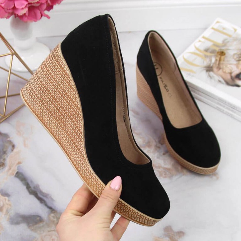 Pumps on the wedge Filippo W PAW339B black 1