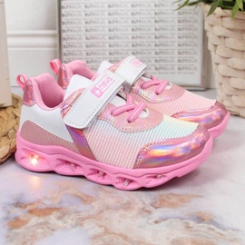 Shoes shiny sole News Jr EVE347 pink 2 Shoes shiny sole News Jr EVE347 pink 2