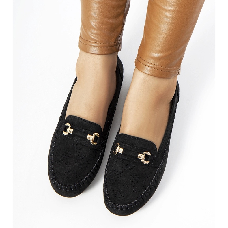 Black women's loafers from Imogen 1
