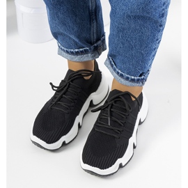 Black sports sneakers from Thornber 1