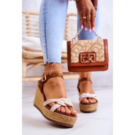 FB2 Fashionable Wedge Sandals Beige Roseville 1 FB2 Fashionable Wedge Sandals Beige Roseville 1