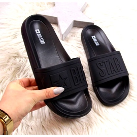 Women's Slippers Big Star Black DD274A271 golden 4