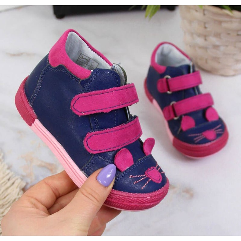 Velcro boots Kornecki Jr 6776 navy blue 1 Velcro boots Kornecki Jr 6776 navy blue 1