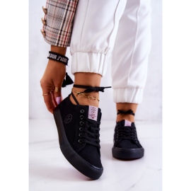 Women's material sneakers Cross Jeans JJ2R4049C Black 1 Women's material sneakers Cross Jeans JJ2R4049C Black 1