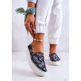 memory foam platform sneakers