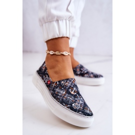 Women's Sneakers Slip On Memory Foam Big Star JJ276012 Black 2