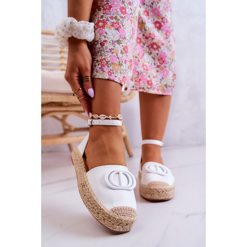 FE1 Espadrilles With White Nells Decoration 2