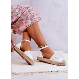 FE1 Espadrilles With White Nells Decoration 1