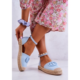 FE1 Espadrilles With Blue Nells Ornament 2