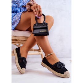 Women's Lace Espadrilles With Black Summer Dream Decoration 2