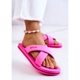 Women's foam slippers Big Star JJ274A520 Pink 2