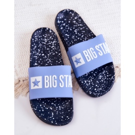 Women's Slippers Big Star JJ274A526 Blue 2