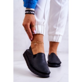 Women's Leather Slip-On Shoes Maciejka 03512-01 Black 1 Women's Leather Slip-On Shoes Maciejka 03512-01 Black 1