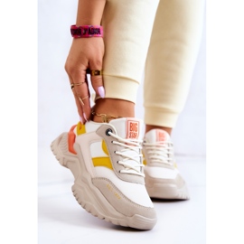 Women's sports shoes Big Star JJ274A411 White and Beige 2 Women's sports shoes Big Star JJ274A411 White and Beige 2