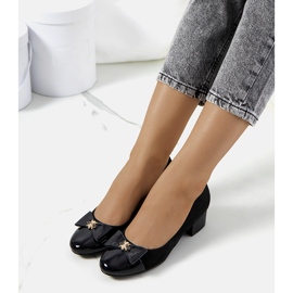 Black women's pumps from Sharona 1
