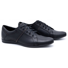 Polbut Black men's shoes C25 2