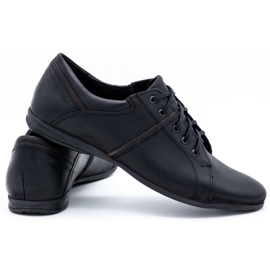 Polbut Black men's shoes C25 3