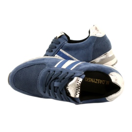 M.Daszyński Women's Sports Shoes Blue MR2169 4