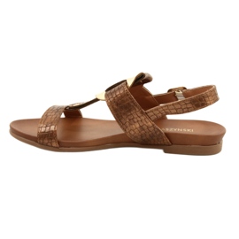 M.Daszyński Złote Kołko Daszyński MR1958-10 sandals, brown-metalized 1 M.Daszyński Złote Kołko Daszyński MR1958-10 sandals, brown-metalized 1