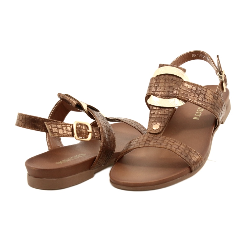 M.Daszyński Złote Kołko Daszyński MR1958-10 sandals, brown-metalized 6 M.Daszyński Złote Kołko Daszyński MR1958-10 sandals, brown-metalized 6
