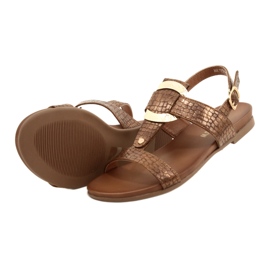 M.Daszyński Złote Kołko Daszyński MR1958-10 sandals, brown-metalized 5 M.Daszyński Złote Kołko Daszyński MR1958-10 sandals, brown-metalized 5