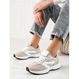 TRENDI Classic sports shoes beige 1 TRENDI Classic sports shoes beige 1