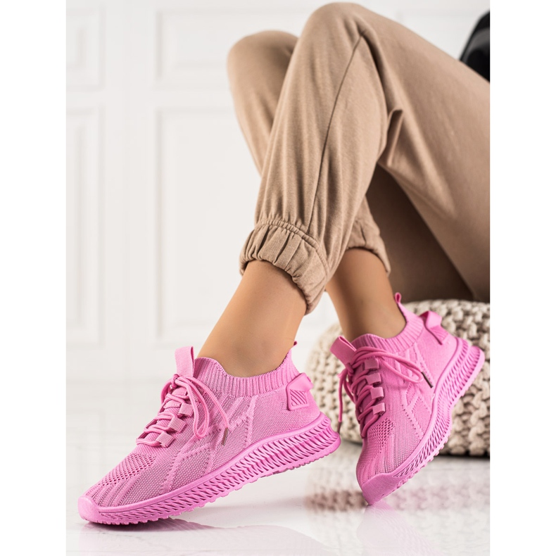 TRENDI Fashionable sports shoes pink 1